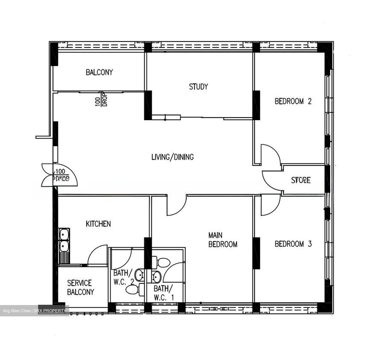 Blk 745 Pasir Ris Street 71 (Pasir Ris), HDB 5 Rooms #574503001